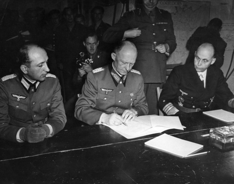 Act Of Military Surrender – 8 May 1945 – G. Blume